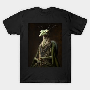 Royal Portrait of a Praying Mantis T-Shirt